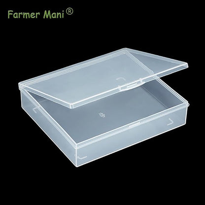 2 Packs Small Plastic Storage Containers, Beads Pencils Notebooks - Image 5