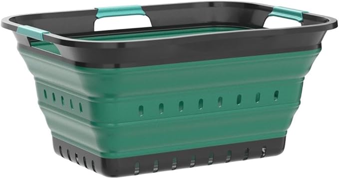 SAMMART 42L Collapsible Plastic Laundry Basket - Image 4