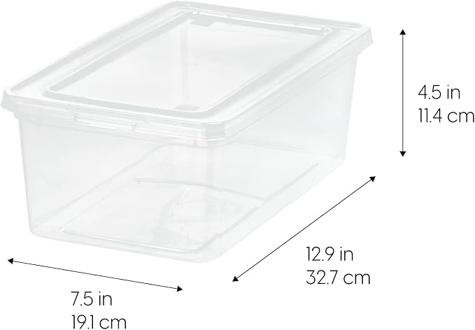 IRIS USA 12-Pack Storage Bins - Image 2