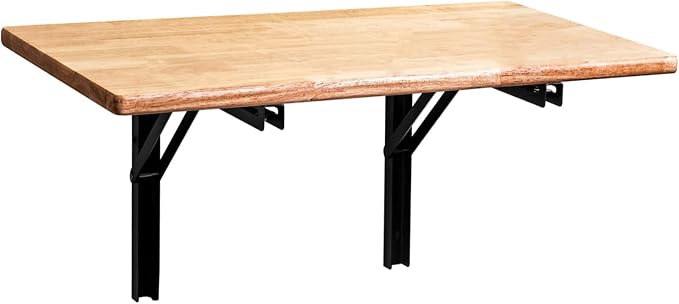 Wallmaster Wall Mounted Folding Workbench Heavy Duty Fold Down Table Utility by Wallmaster