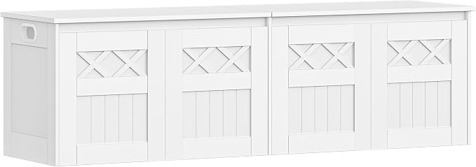 Hzuaneri 59" Storage Bench, Lift Top, 268L/70 Gal Large Storage Chest | | 330lb - Image 9