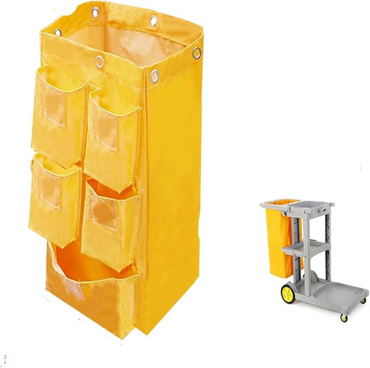 Replacement Janitorial Cart Bag by HYFTHOME