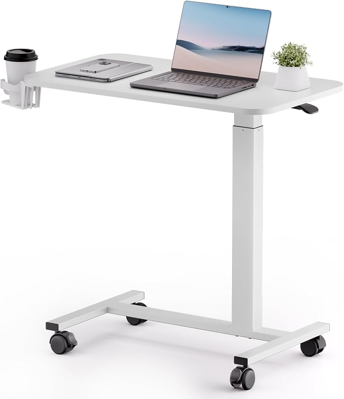 COMHOMA Adjustable Overbed Bedside Table by ComHoma