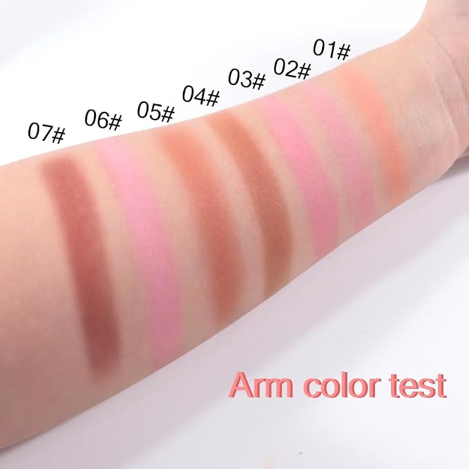 Powder Matte Blush Cheeks Face Makeup - Image 5