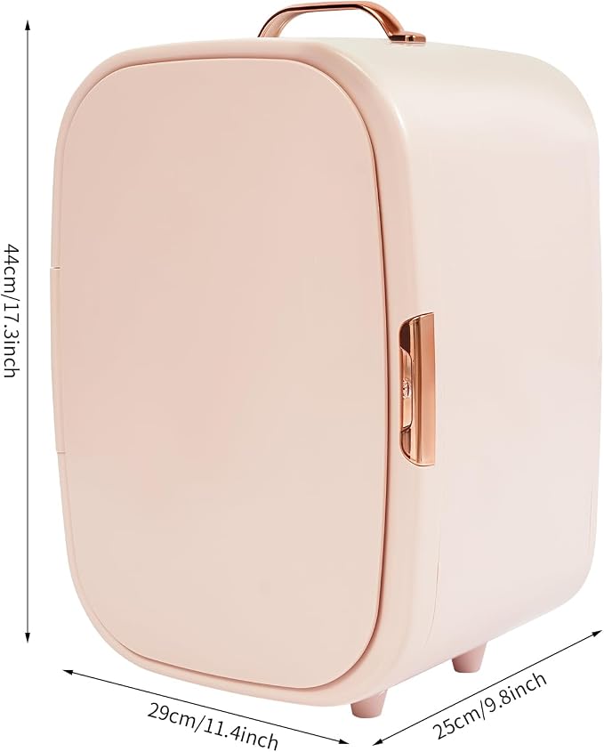 Mini Skincare Fridge, 12L Makeup Cosmetics Refrigerator Beauty Fridge - Image 2