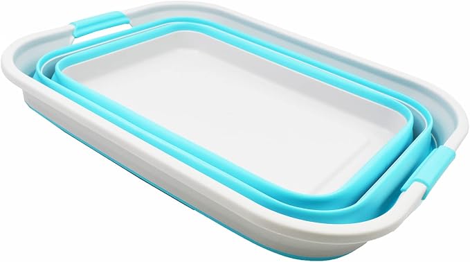 SAMMART 42L Collapsible Plastic Laundry Basket - Image 2