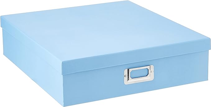 Pioneer Jumbo Scrapbook Storage Box, Sky Blue by PioneerPhotoAlbums