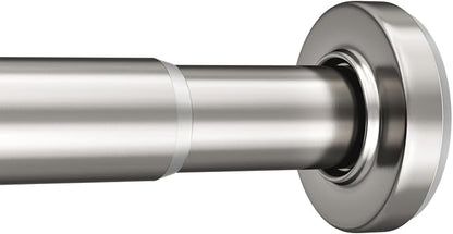 AmazerBath 31-46.5 Inches Spring Tension Shower Curtain Rod, Short Shower Rod by AmazerBath