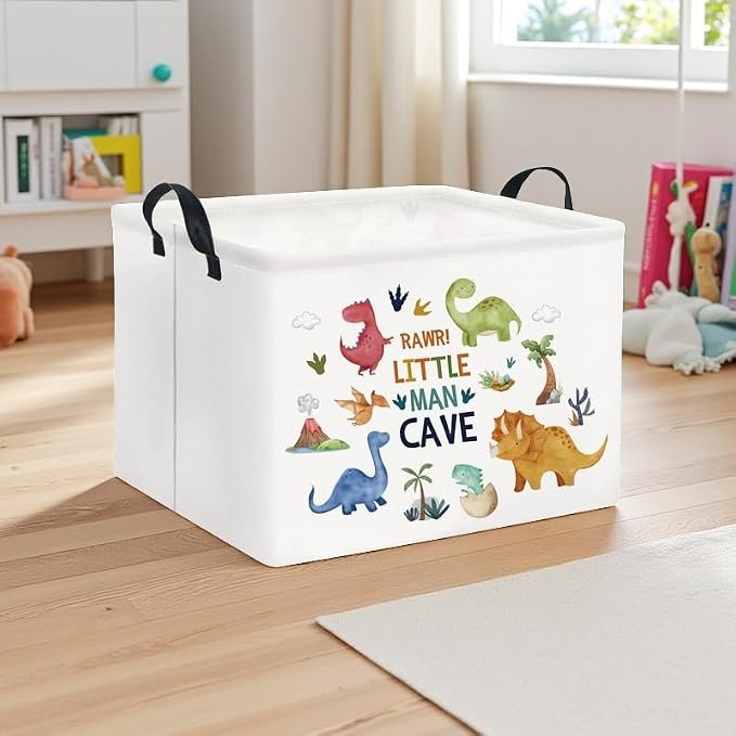 Rectangular Kids Storage Basket Baby Storage Basket - Image 2