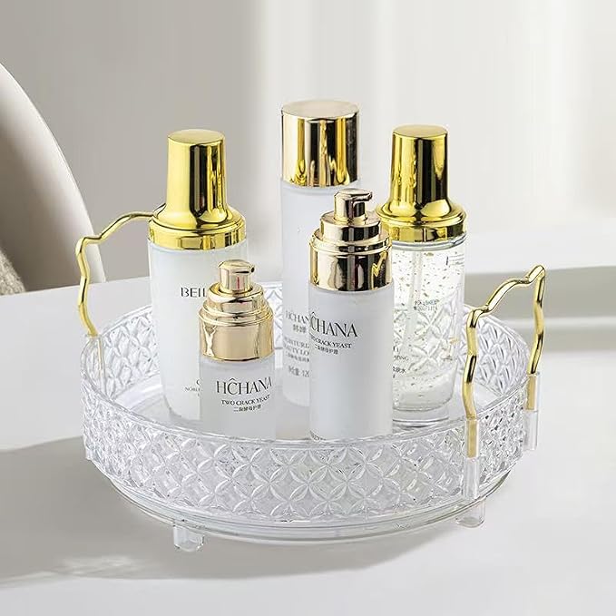 360 Rotating Makeup Organizer for Vanity, Adjustable Perfume Organizer for by Unknown