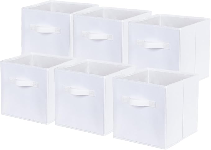 ShellKingdom Storage Bins, Foldable Fabric Storage Cubes and Cloth Organizer by ShellKingdom
