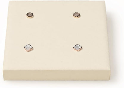 Oirlv Microfiber Jewelry Display Storage Tray Stud Earrings Tray Organizer Stud by Oirlv