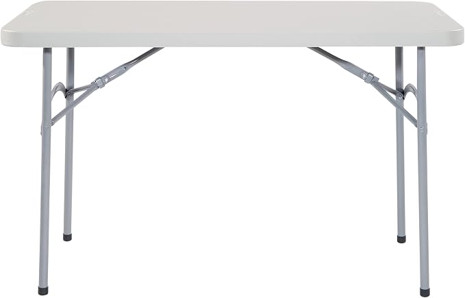 Office Star Resin Multipurpose Rectangle Folding Table - Image 5
