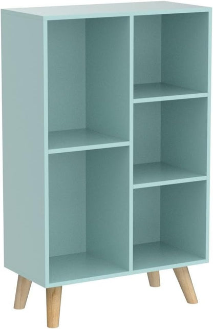 IOTXY Wooden Open Shelf Bookcase - Image 5