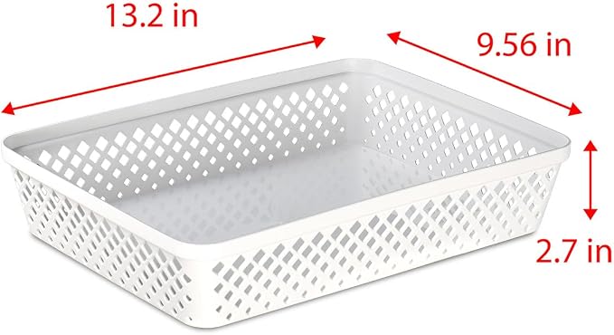 Glad Plastic Storage Basket Set - Image 6
