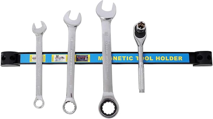 Magnetic Tool Holder 6 Pack, Wall Mounted Metal Tool Organizer Rack - Image 4