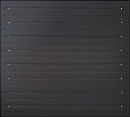 NeatiEase Slatwall Panel Wall Storage Systems, 4 x 4ft Slat Wall Paneling by NeatiEase