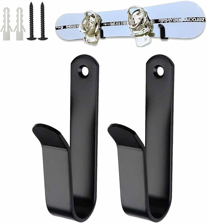 Snowboard Wall Mount & Skateboard Display Rack by AIKESIWAY