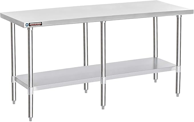 DuraSteel 24x84 Stainless Steel Work Table by DuraSteel