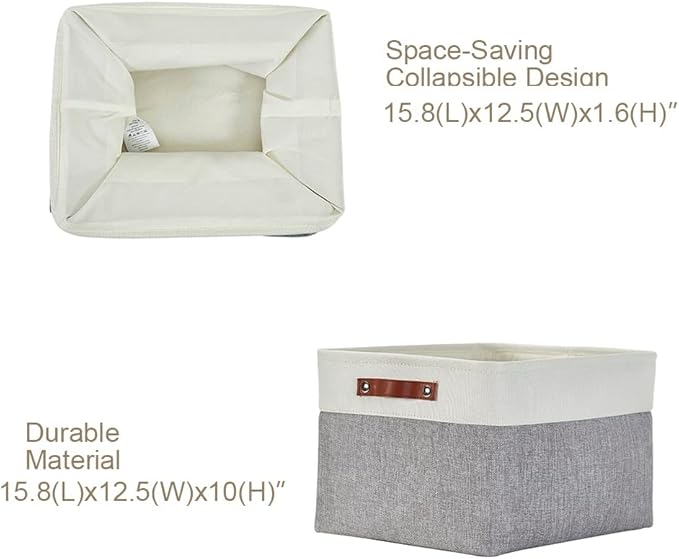 DECOMOMO Storage Baskets for Shelves - Image 4