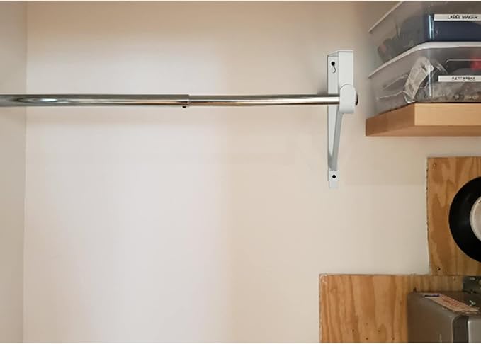 Heavy Duty Closet Shelf and Rod Brackets - Image 5