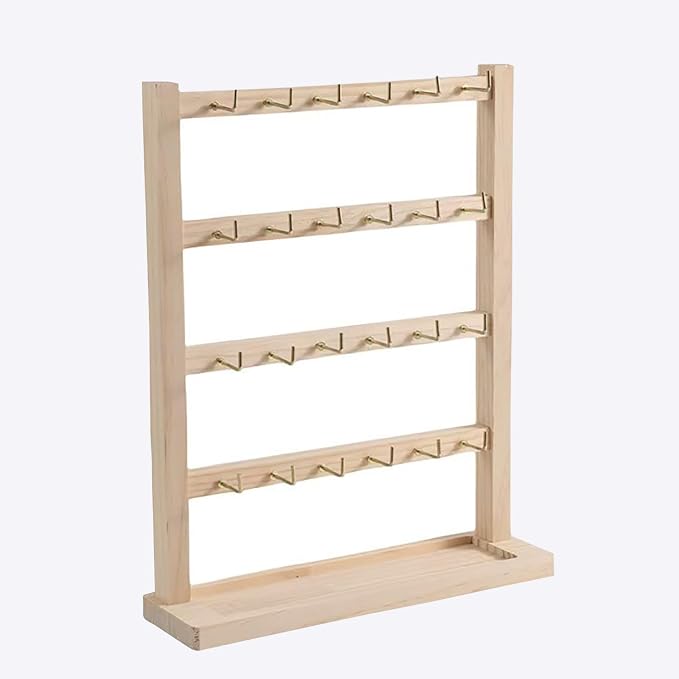 4 Layers of Wooden Display Eacks by Unknown