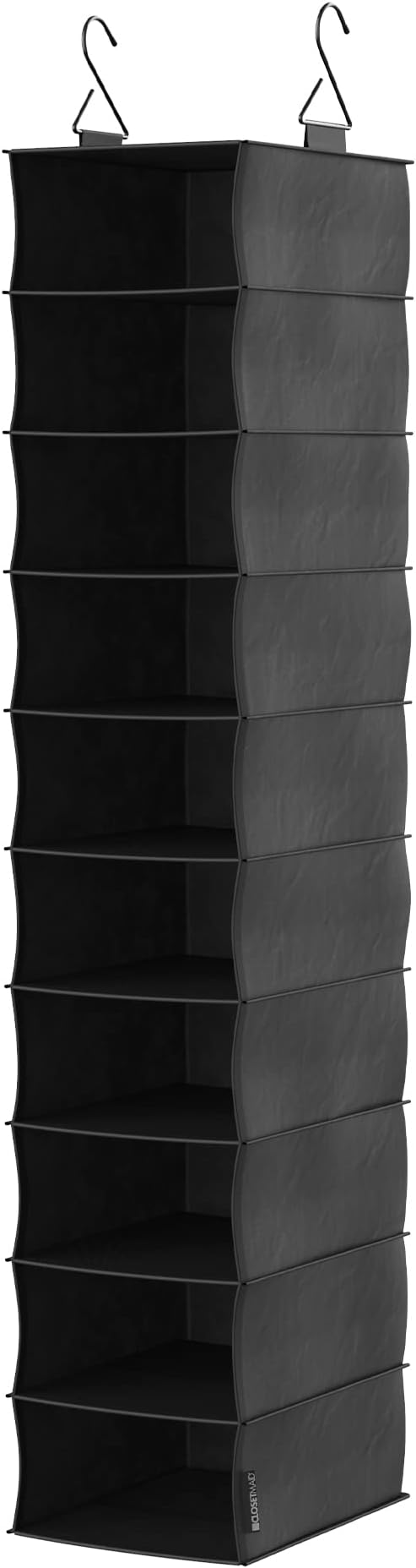 ClosetMaid 10-Shelf Fabric Hanging Shoe Storage Organizer - Image 2