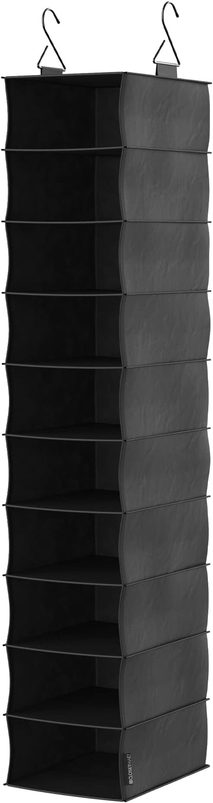 ClosetMaid 10-Shelf Fabric Hanging Shoe Storage Organizer - Image 2