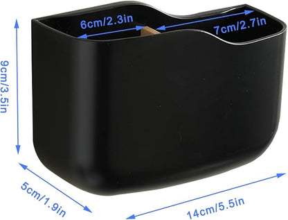 SUNFICON Wall Mount Remote Holder TV FAN Remote Control Holder Bedside Caddy - Image 3