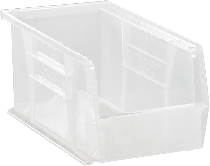 HE HUDSON EXCHANGE 11" x 5.5" x 5" Plastic Stackable Storage Bin - Image 2