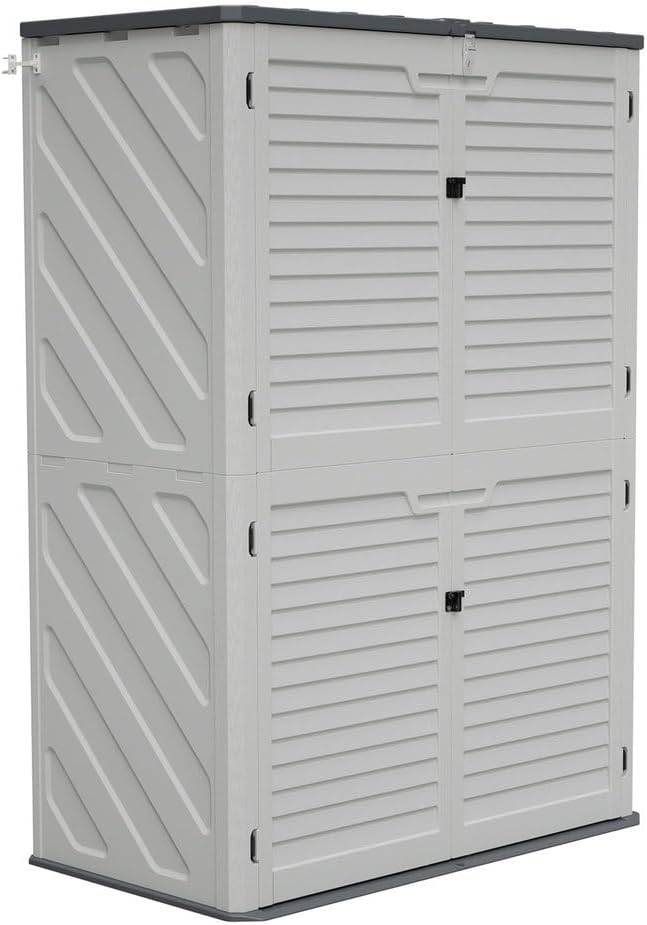 Tall Resin Storage Cabinet by SRECELL