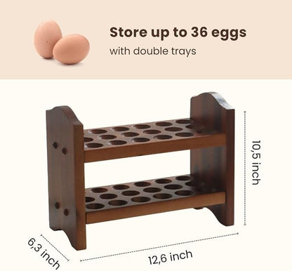 Egg Holder Countertop, Egg Storage and Egg Container - Image 3
