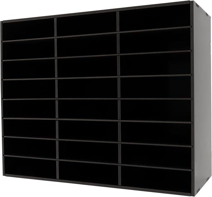 Mail Sorter Organizer, 24 Compartments Mailbox - Image 8