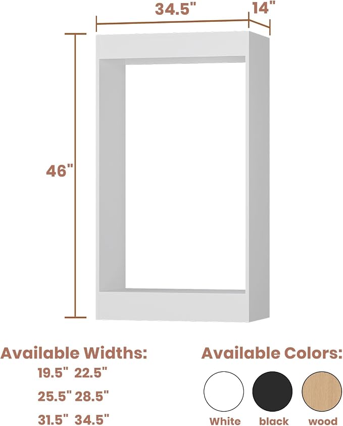 4 Drawers Storage Organizer Closet System, Walk-in Modular Wood Closet - Image 2