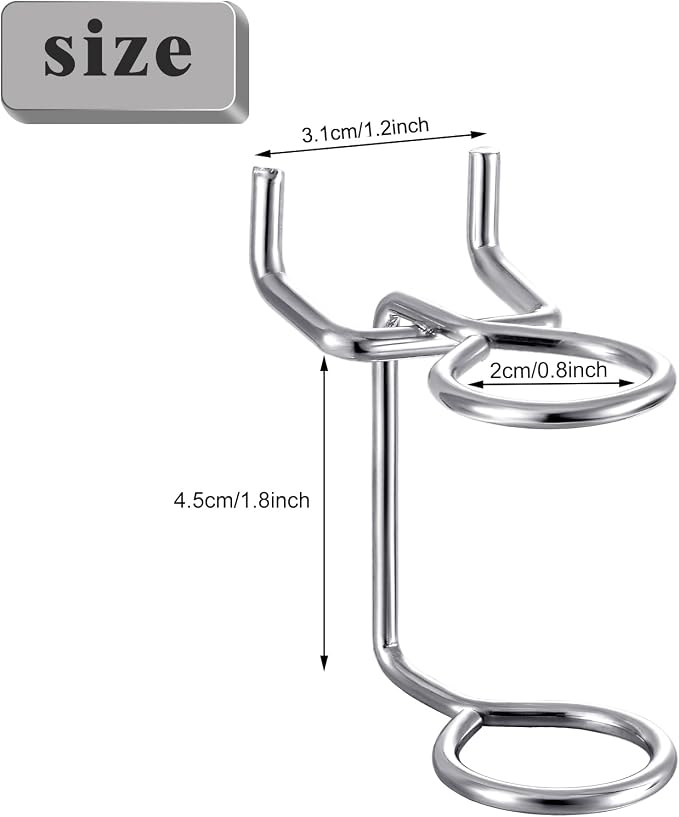 12 Pieces Screwdriver Organizer Tool Holders Multi-Tool Holder Double-Ring Tool - Image 2