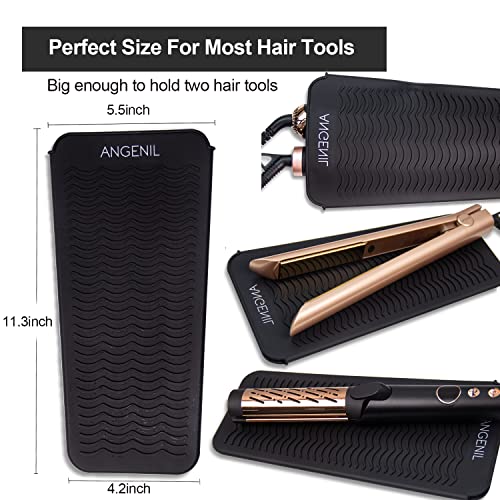 ANGENIL Silicone Heat Resistant Travel Mat Pouch - Image 4