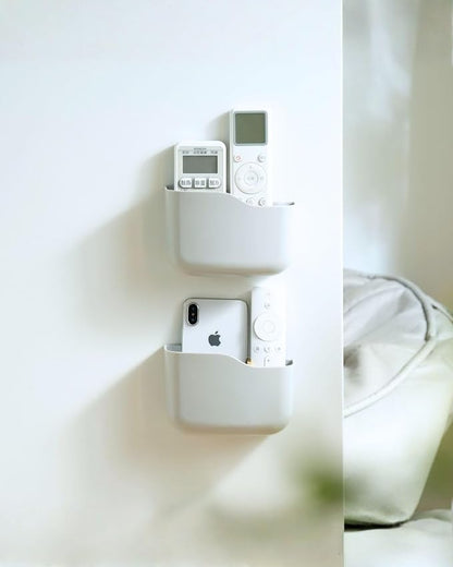 LINFIDITE 2 Pack TV Remote Holder Wall Mount Remote Control Holder - Image 8