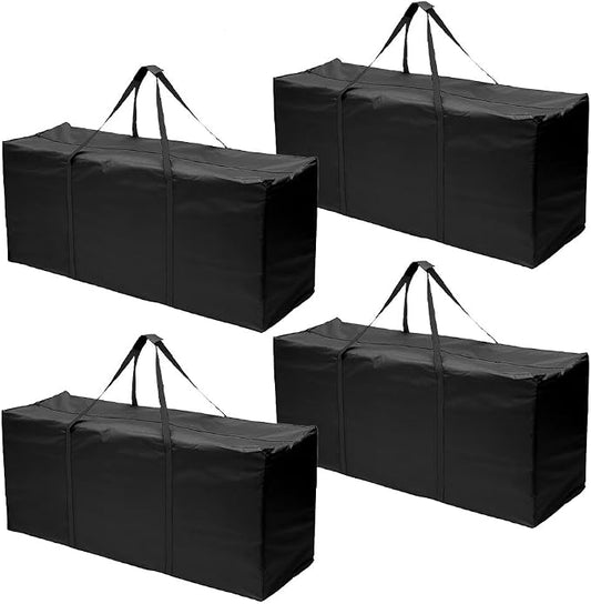 4 Pack Outdoor Cushion Storage Bag Large Storage Bags by Unknown
