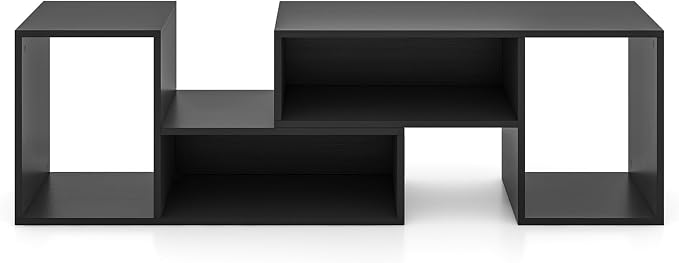 LDAILY L-Shaped TV Stand, TV Entertainment Center - Image 9