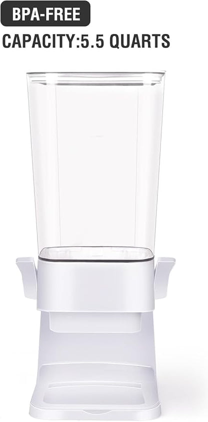 Cereal Dispenser Countertop 3pcs, 5.5L Cereal Containers Storage Dispenser - Image 6