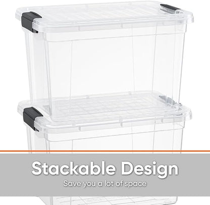 Superio Clear Storage Boxes - Image 5