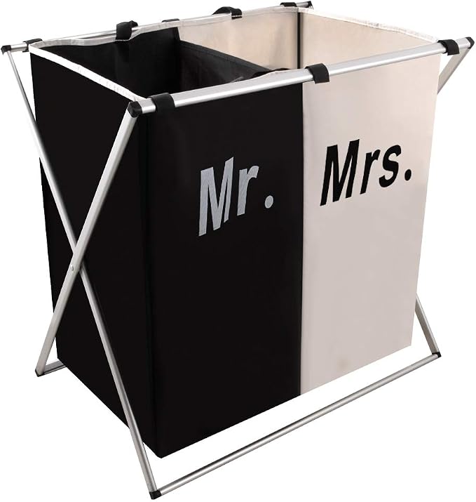 Nicesail Laundry Hamper 2 Section by Nicesail