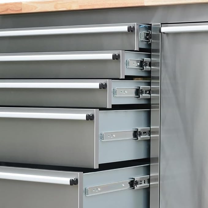 72 inch Stainless Steel Tool Chest - Image 6