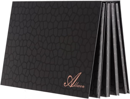Allwon 4-Layer Book Shaped Magnetic Palette Large Empty Makeup Palette Storage by Allwon