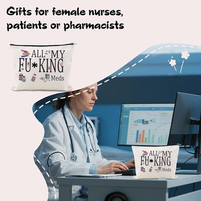 YangQian Medicine Bag Gifts for Women Nurse Practitioner Birthday Christmas - Image 2
