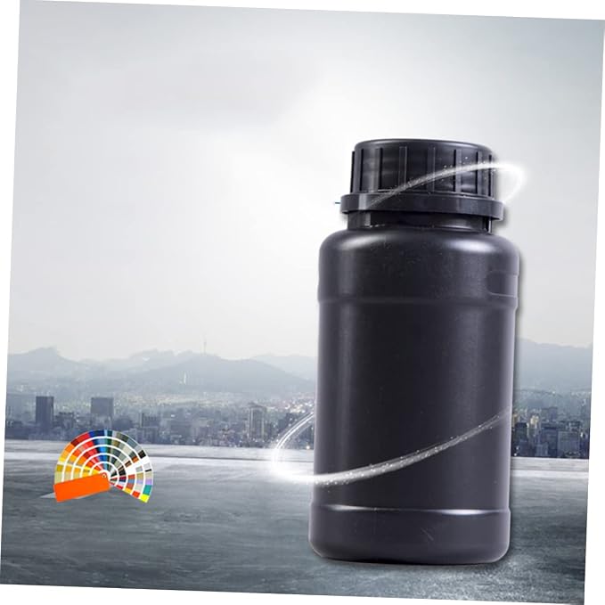 TIDTALEO 8pcs Black Plastic Engineering Bottles - Image 6