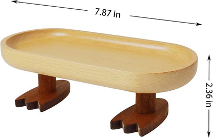 Wood Key Tray for Entryway Table, Key Bowl, Jewelry Tray, Valet Tray - Image 7