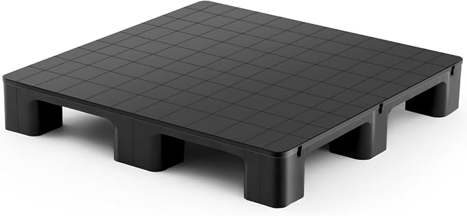 1 Pcs Plastic Pallet for Basement Storage Easy Stack Lightweight Floor Pallet by Vercraft