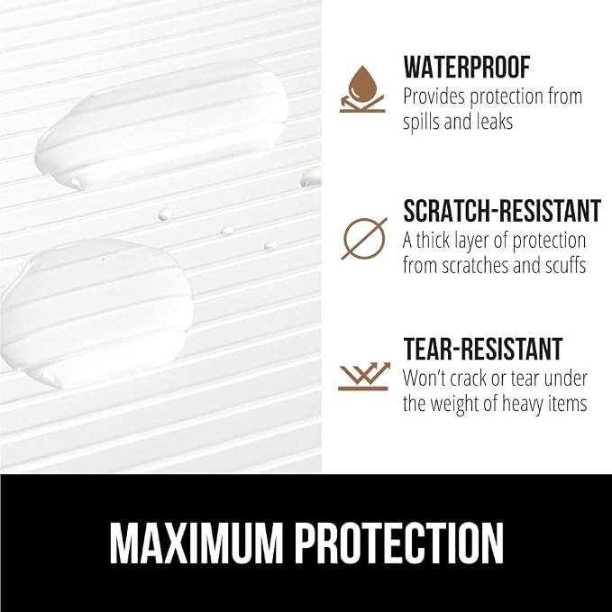 GORILLA GRIP DuraGuard Shelf Liner, Non-Adhesive Cabinet Liners - Image 4