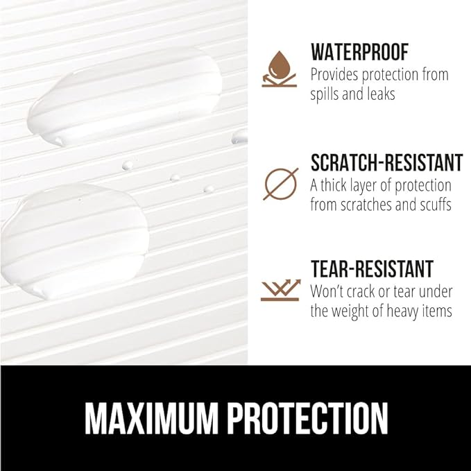 GORILLA GRIP DuraGuard Shelf Liner, Non-Adhesive Cabinet Liners - Image 4